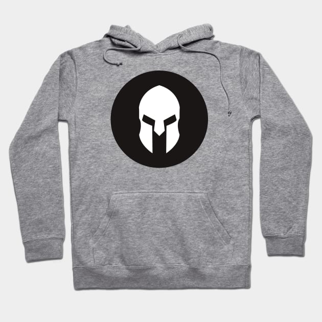 sparta mask design Hoodie by DAVINCIOO